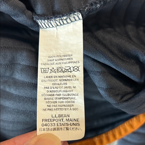 L.L. Bean Men's Airlight Knit Full-Zip Hoodie Size XL - Picture 9 of 13